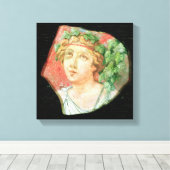 Toile Tête d'un bacchante (Insitu (Plancher de Bois))