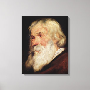 Toile Tête d'un vieil homme
