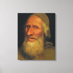 Toile Tête d'un vieil homme (par Quentin Metsys)