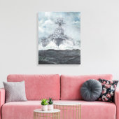 Toile Têtes de capuchon pour Bismarck 23 mai 1941. 2014 (Insitu(Salon))