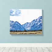 Toile Teton 6976 (Insitu (Plancher de Bois))