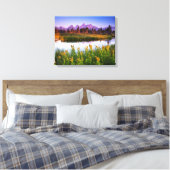 Toile Teton Sunrise (Insitu(Chambre))