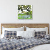 Toile texane Bluebonnets 16 x 16 enrobée (Insitu(Chambre))