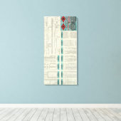 Toile Texas and Pacific Railway (Insitu (Plancher de Bois))