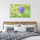 Toile Texas Bluebonnet Flower Art Close (Insitu(Chambre))