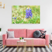 Toile Texas Bluebonnet Flower Art Close (Insitu(Salon))
