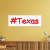 Toile "#Texas " Conception sympa. Commandez dès maintena (Insitu(Salon))