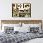 Toile Texas Country Collage (Insitu(Chambre))