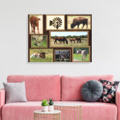 Toile Texas Country Collage (Insitu(Salon))