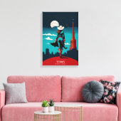 Toile Texas Travel : L'esprit d'aventure (Insitu(Salon))