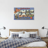 Toile TexasSalutations De L'État Lone Star (Insitu(Chambre))
