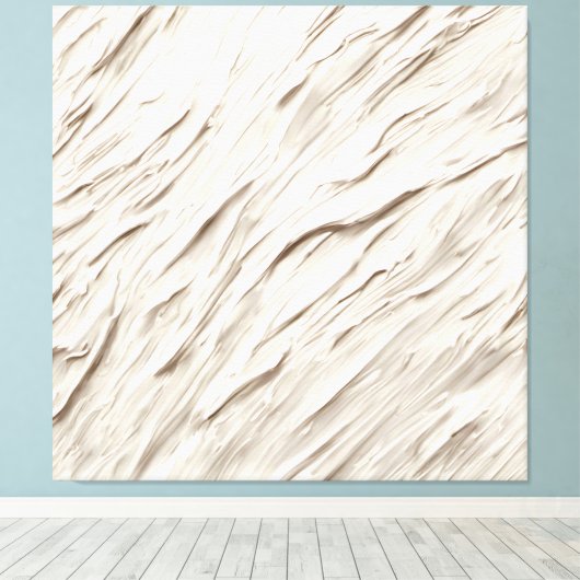 Toile Texture Abstraite ivoire (Insitu (Plancher de Bois))