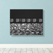 Toile Texture crocodile d'argent (Insitu (Plancher de Bois))