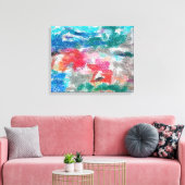 Toile Texture de crayons (Insitu(Salon))