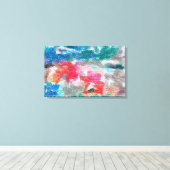 Toile Texture de crayons (Insitu (Plancher de Bois))