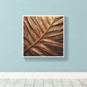 Toile Texture de feuille dorée métallisée de luxe - Mac  (Insitu (Plancher de Bois))