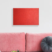 Toile Texture en cuir rouge (Insitu(Salon))