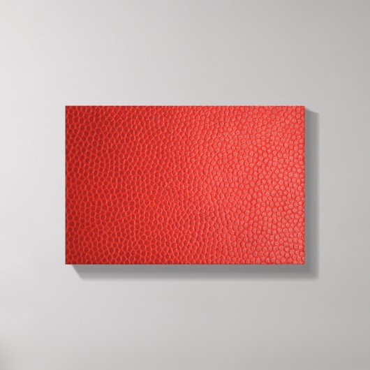Toile Texture en cuir rouge (Recto)