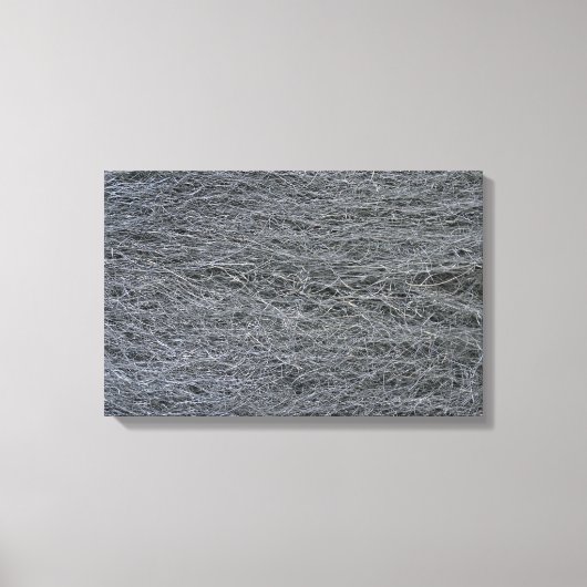 Toile texture en laine d'acier (Recto)