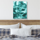 Toile Texture en marbre vert foncé (Insitu(Chambre))