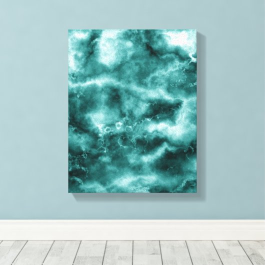 Toile Texture en marbre vert foncé (Insitu (Plancher de Bois))