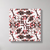 Toile Texture Mosaic Abstract Design (Recto)