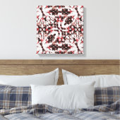 Toile Texture Mosaic Abstract Design (Insitu(Chambre))