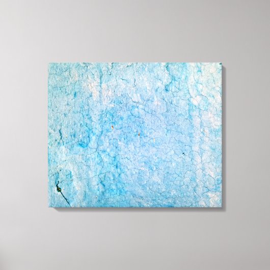Toile Texture turquoise de Grunge en relief (Recto)