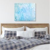 Toile Texture turquoise de Grunge en relief (Insitu(Chambre))