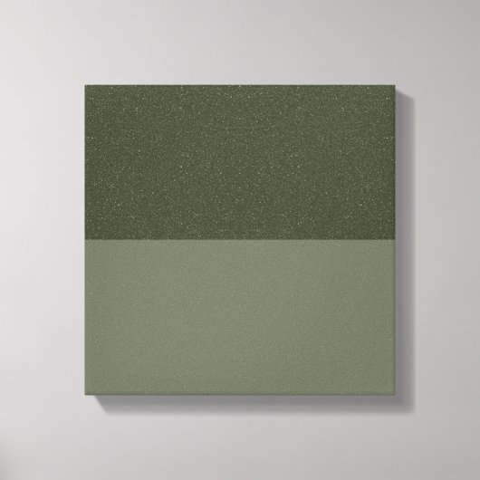 Toile texturée verte Moss Ground Impression (Perso (Recto)