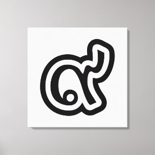 Toile Thaïlande Lucky Number 9 / Neuf / ๙ (Gao/Kao) Thai