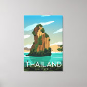 Toile Thaïlande Phuket (Recto)