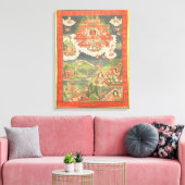 Toile Thangka du Paradis d'Amitabha (Insitu(Salon))