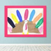 Toile Thanksgiving Turquie (Insitu (Plancher de Bois))