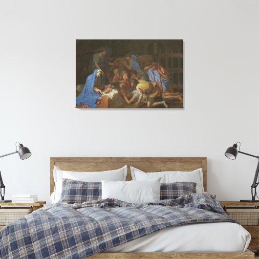 Toile The Adoration of the Shepherds cirque 1653 (Insitu(Chambre))