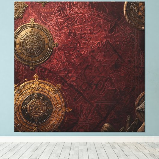 Toile The Alchemist’s Chartroom (Insitu (Plancher de Bois))