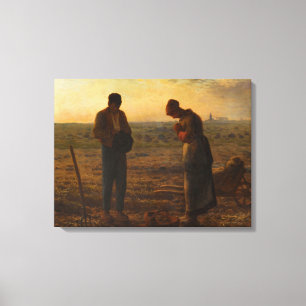 Toile The Angelus, 1857-1859 par Jean-François Millet