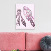 Toile The Angled Veil  Abstract Texture Art (Insitu(Salon))