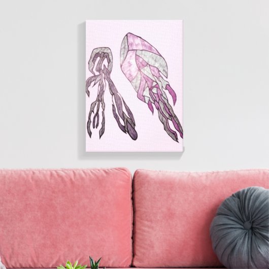 Toile The Angled Veil  Abstract Texture Art (Insitu(Salon))