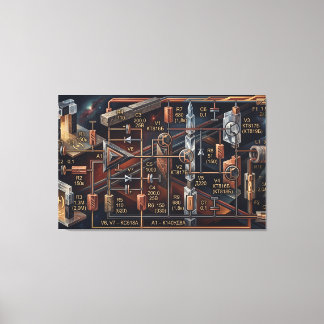 Toile The Astral Blueprint