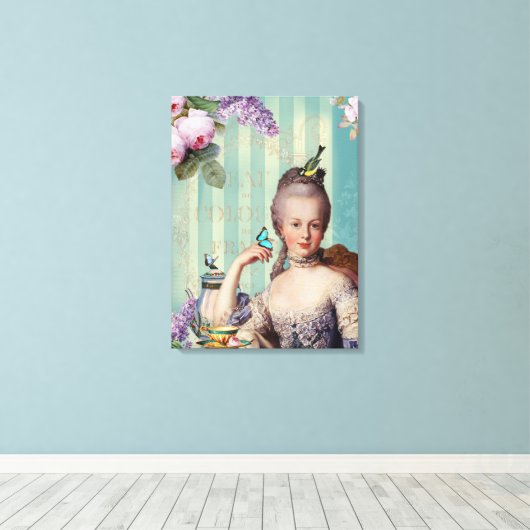 Toile Thé au Petit Trianon (Insitu (Plancher de Bois))