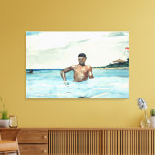 Toile The Bather, 1899 (Insitu(Salon))