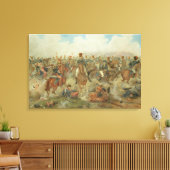 Toile The Battle of Waterloo, June 18th 1815 (w/c on pap (Insitu(Salon))