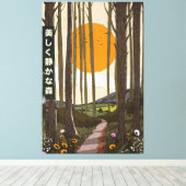 Toile The Beautiful quiet forest (Insitu (Plancher de Bois))