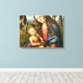 Toile The Blessed Mother Mary Holding (Insitu (Plancher de Bois))