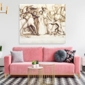 Toile The Blind Man, 1853 (stylo, encre, lavage et graph (Insitu(Salon))