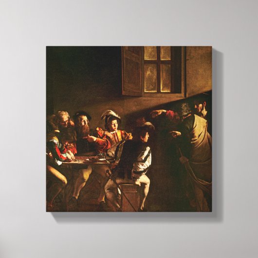 Toile The Calling of St. Matthew, c.1598-1601 (Recto)