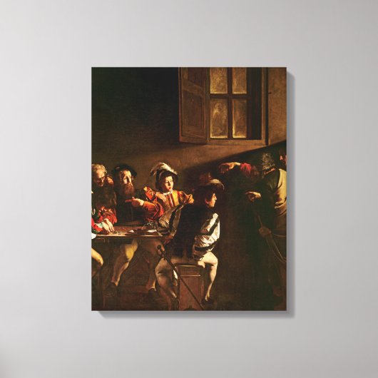 Toile The Calling of St. Matthew, c.1598-1601 (Recto)