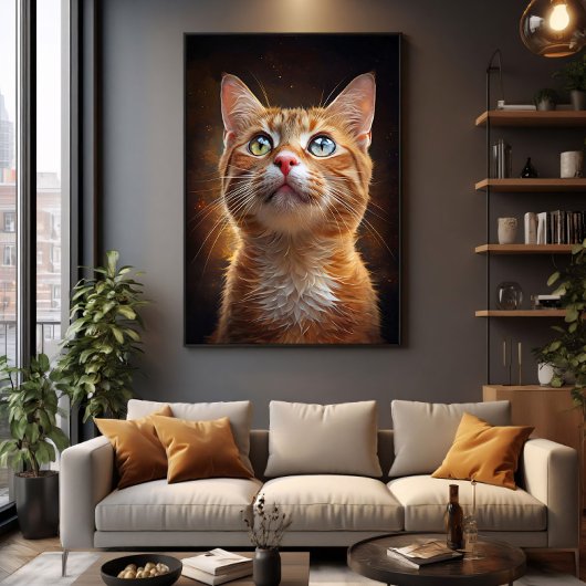 Toile The Celestial Gaze