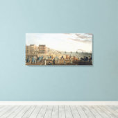 Toile The Chain Pier at Brighton with Characters (Insitu (Plancher de Bois))